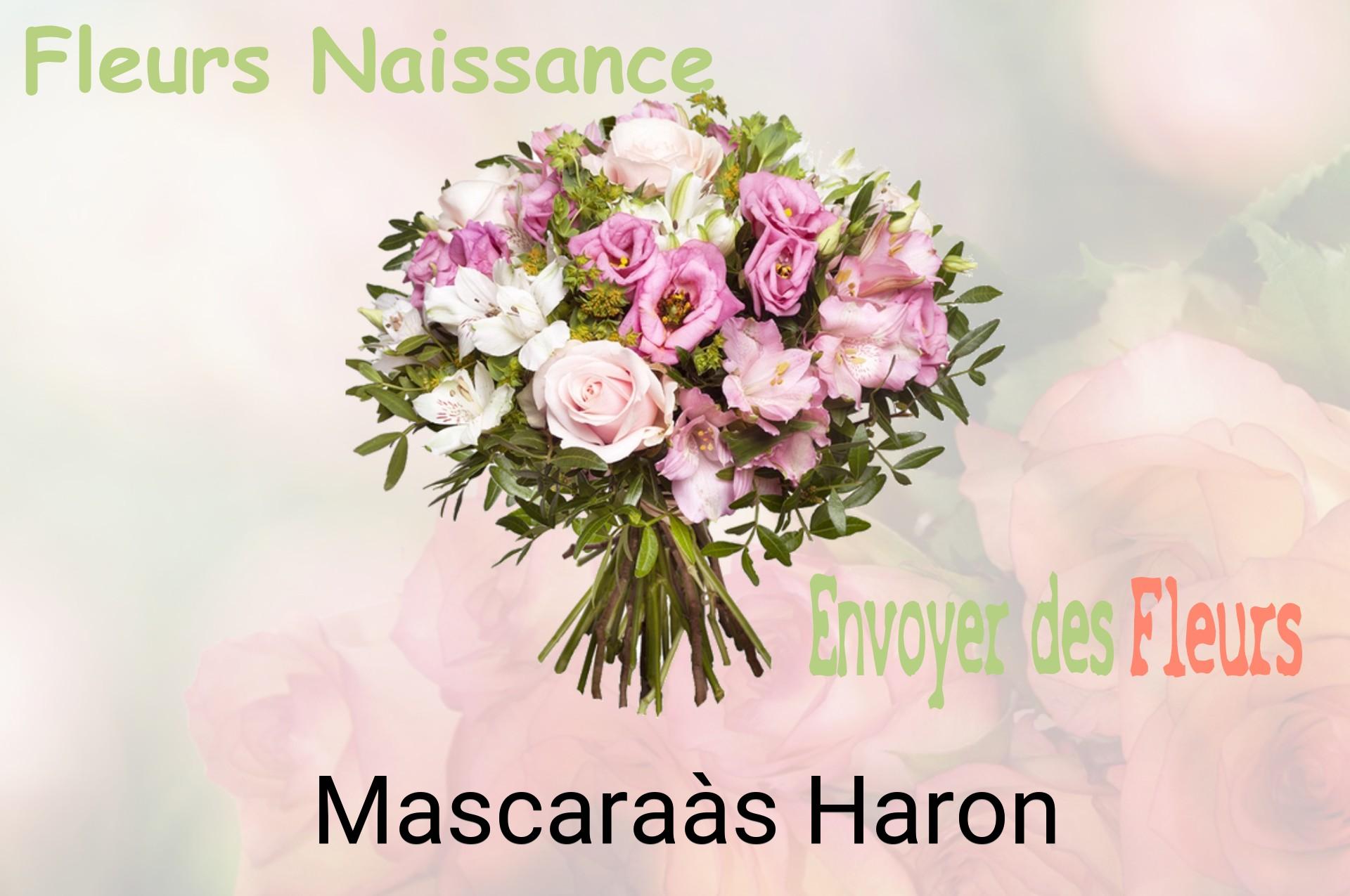 Bouquet de fleurs de naissance livré à Mascaraàs-Haron
